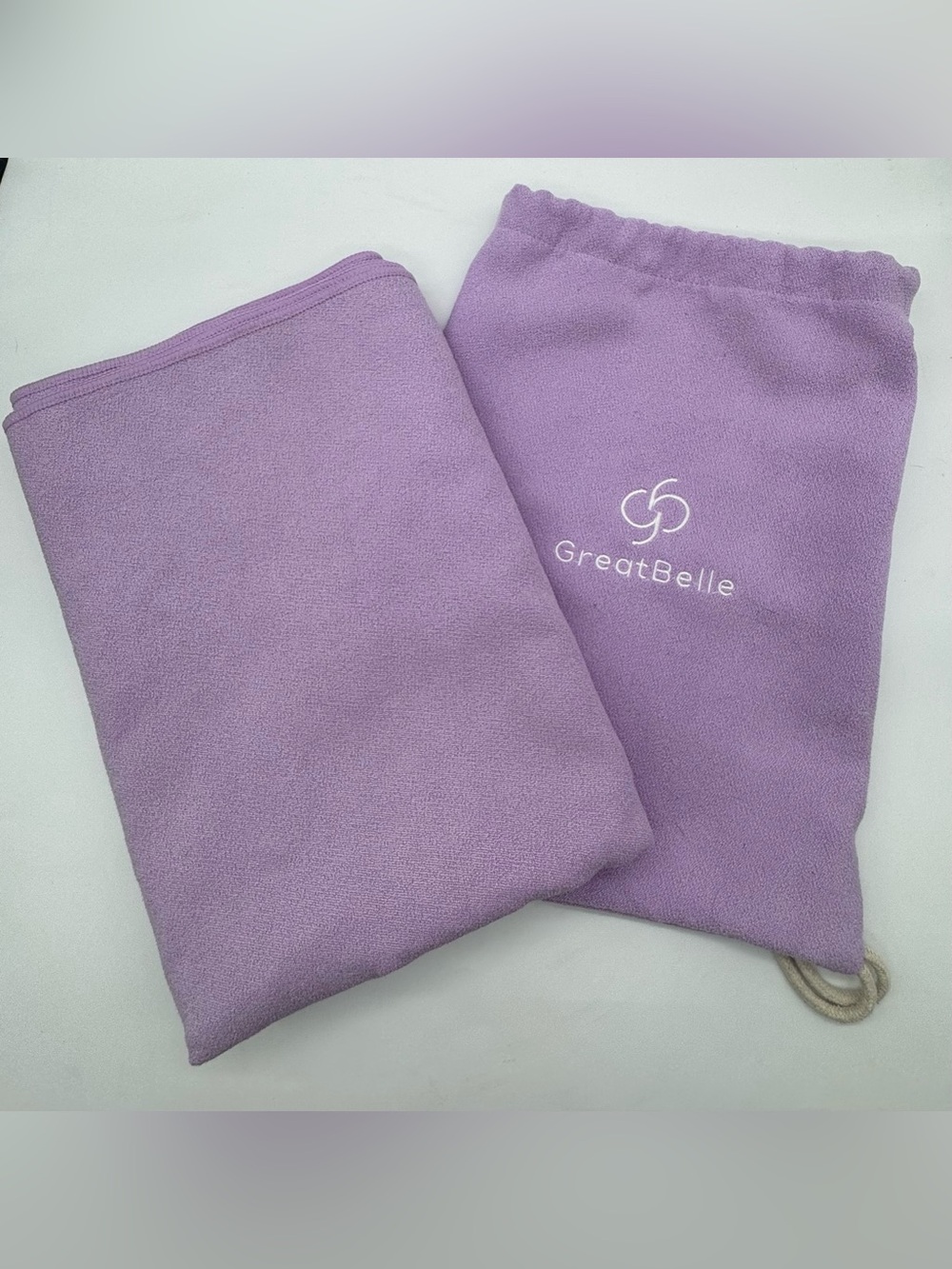 GreatBelle Lavender Microfiber Towel
